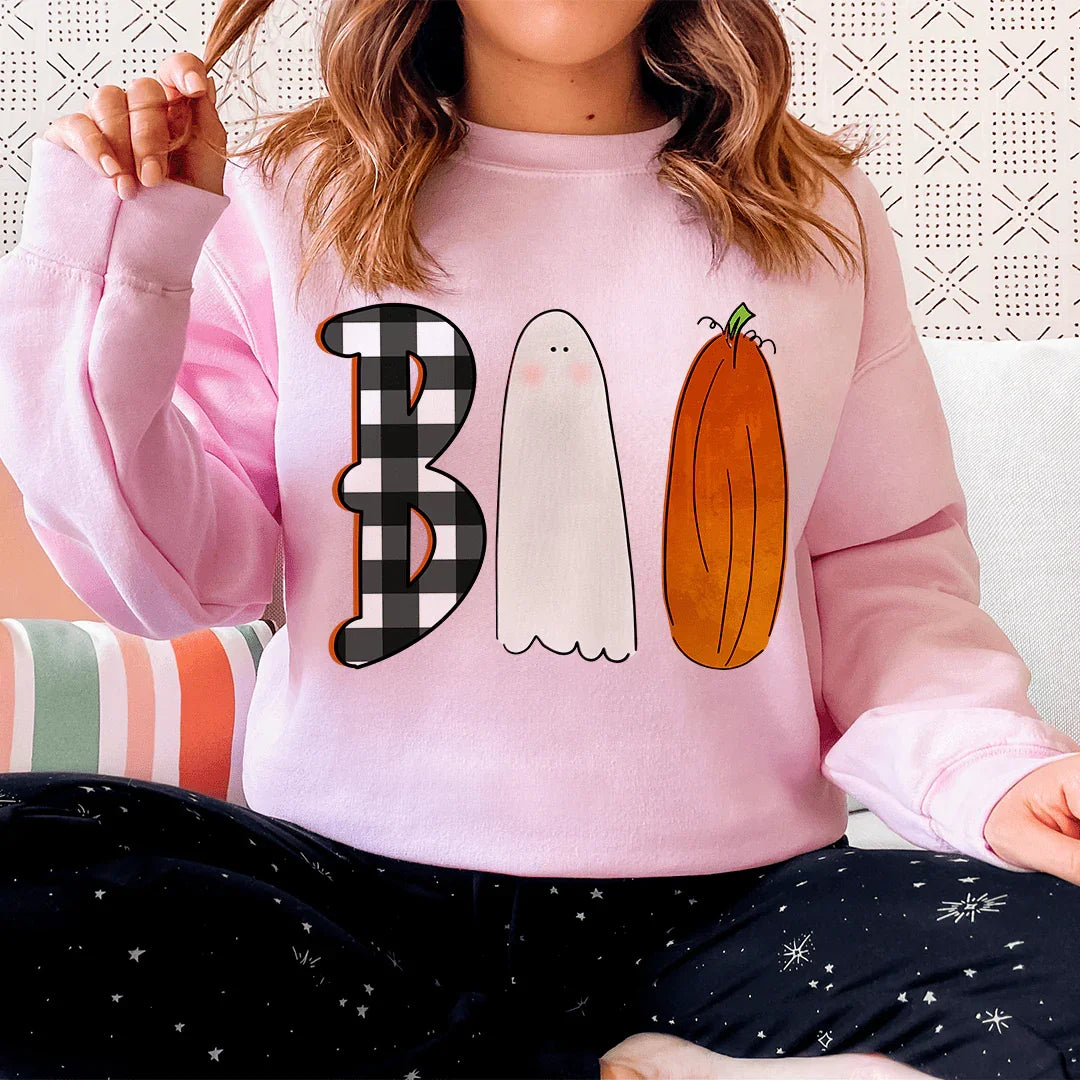 Boo Sweatshirt - WonderingCloth