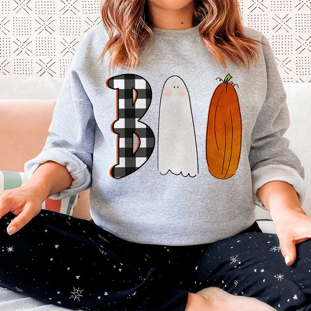 Boo Sweatshirt - WonderingCloth