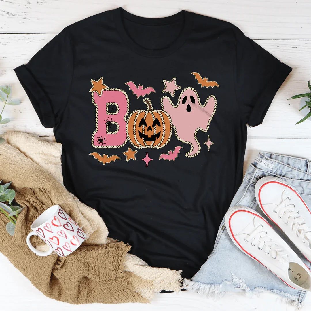 Boo Western Tee - WonderingCloth