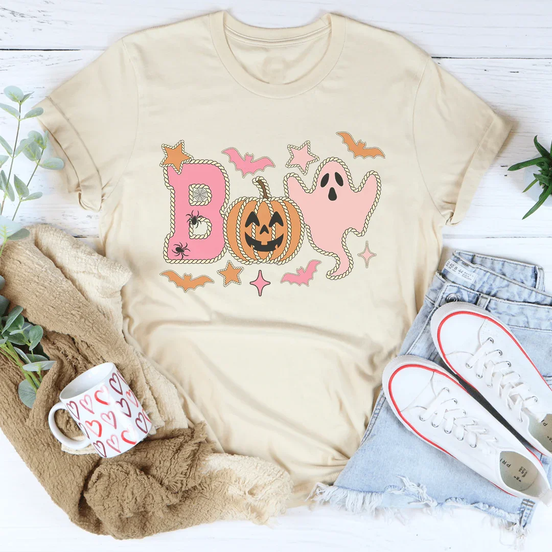 Boo Western Tee - WonderingCloth