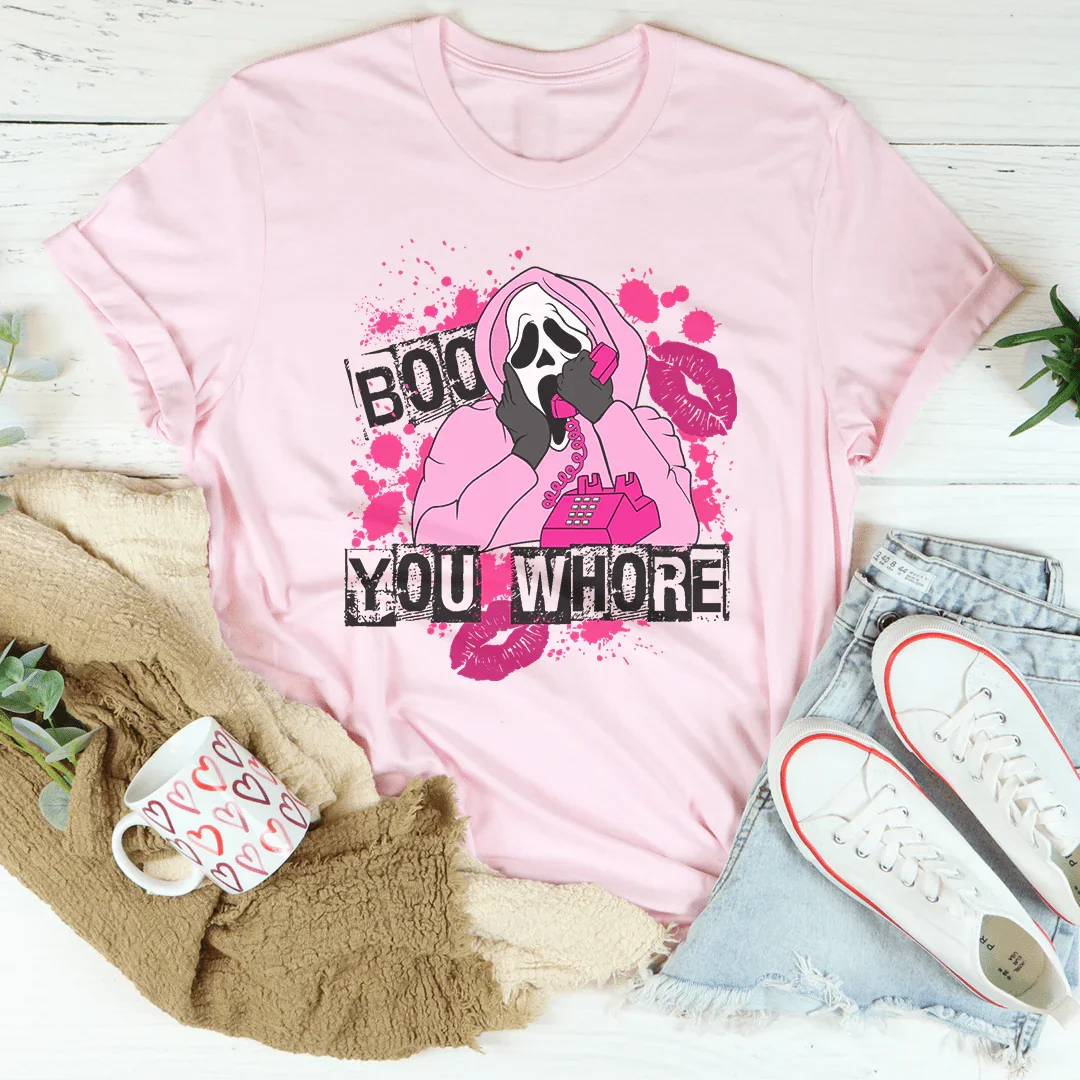 Boo You Horror Tee - WonderingCloth