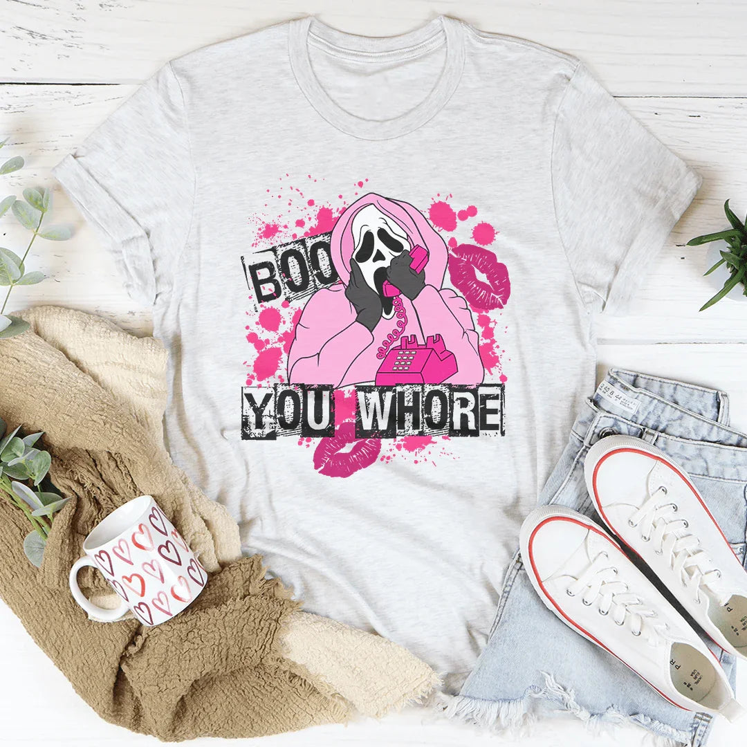 Boo You Horror Tee - WonderingCloth