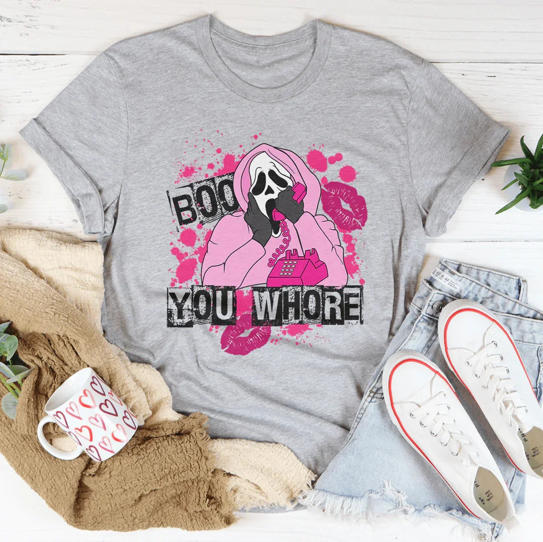 Boo You Horror Tee - WonderingCloth