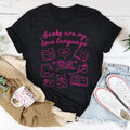 Books Are My Love Laguage Tee - WonderingCloth