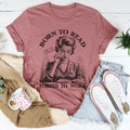 Born To Read Page Over Paychecks Forced To Work Tee - WonderingCloth