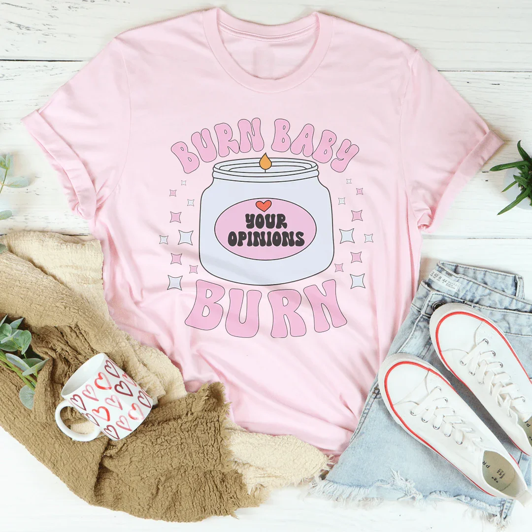 Burn Baby Tee - WonderingCloth