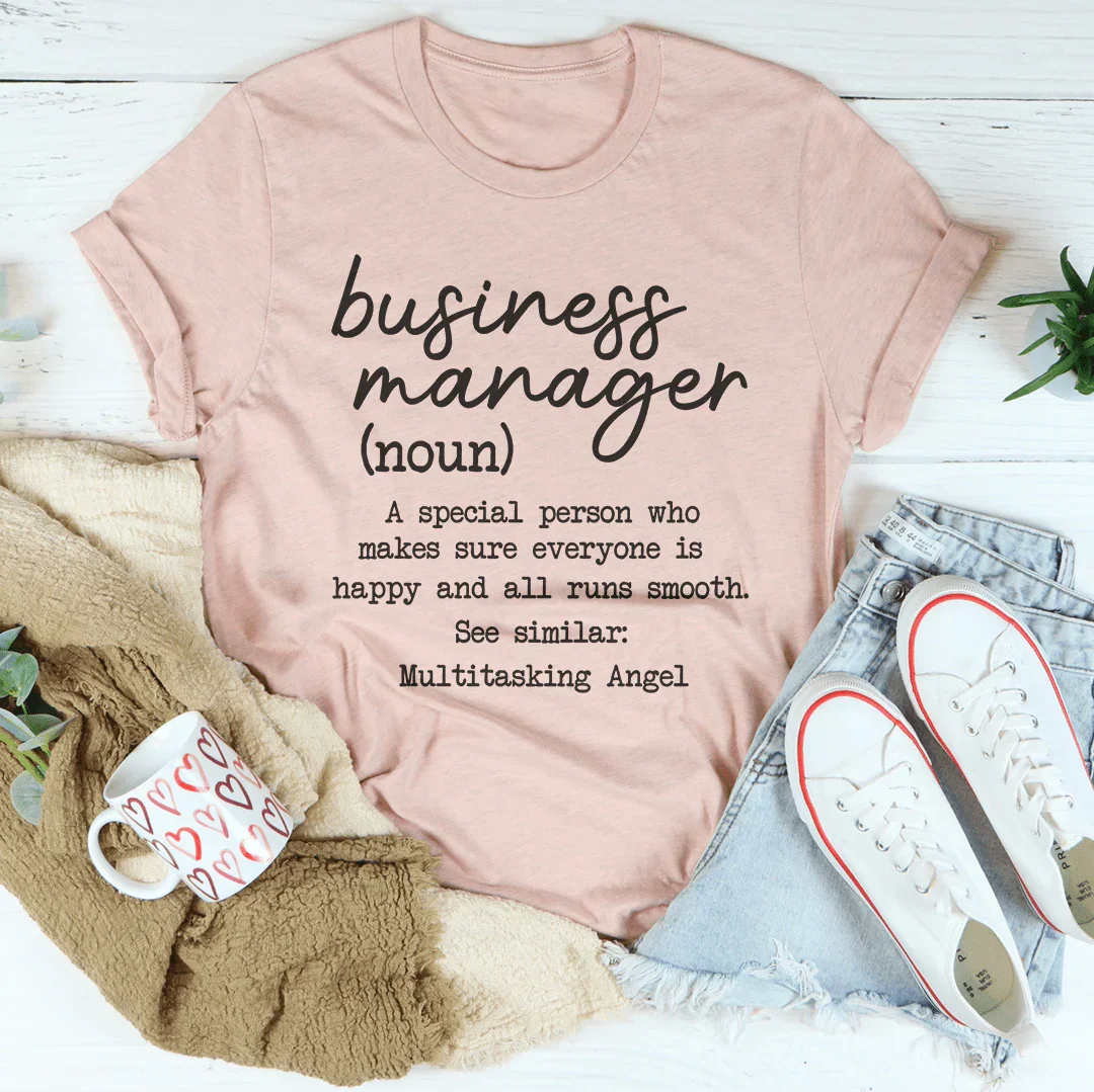 Business Manager Tee - WonderingCloth