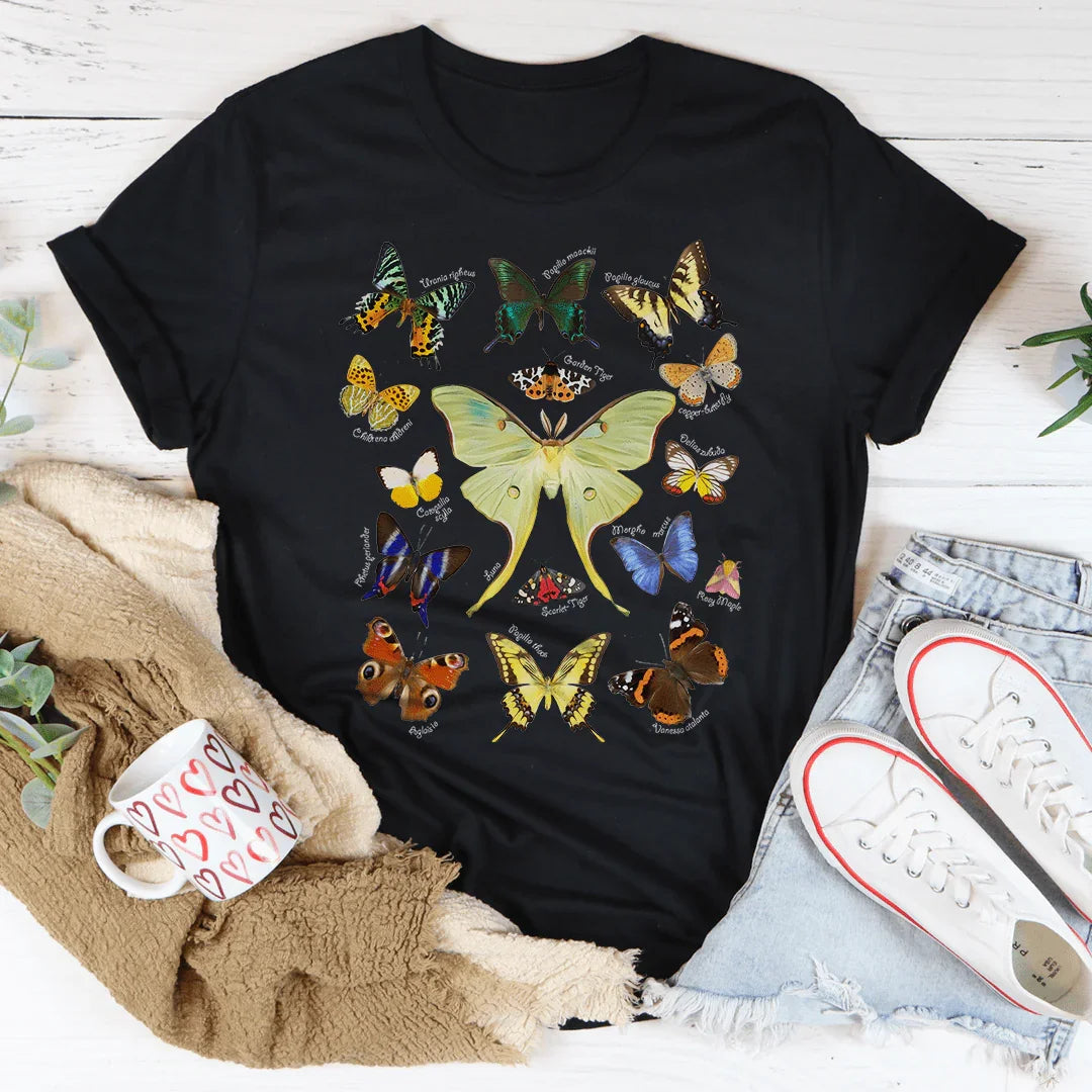 Butterflies Tee - WonderingCloth