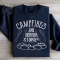 Campfires & Horror Stories Sweatshirt - WonderingCloth