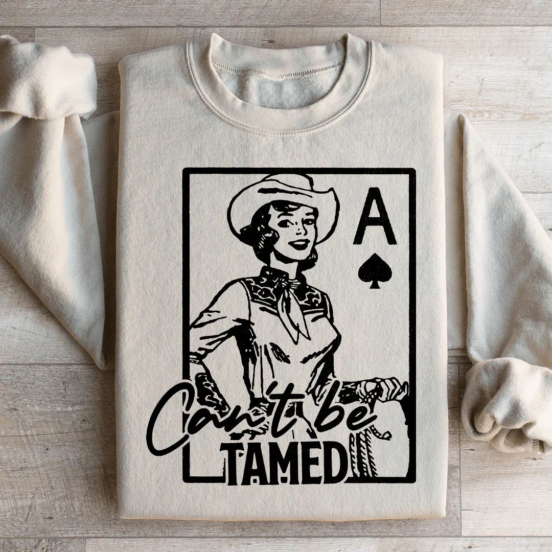 Can't Be Tamed Sweatshirt - WonderingCloth