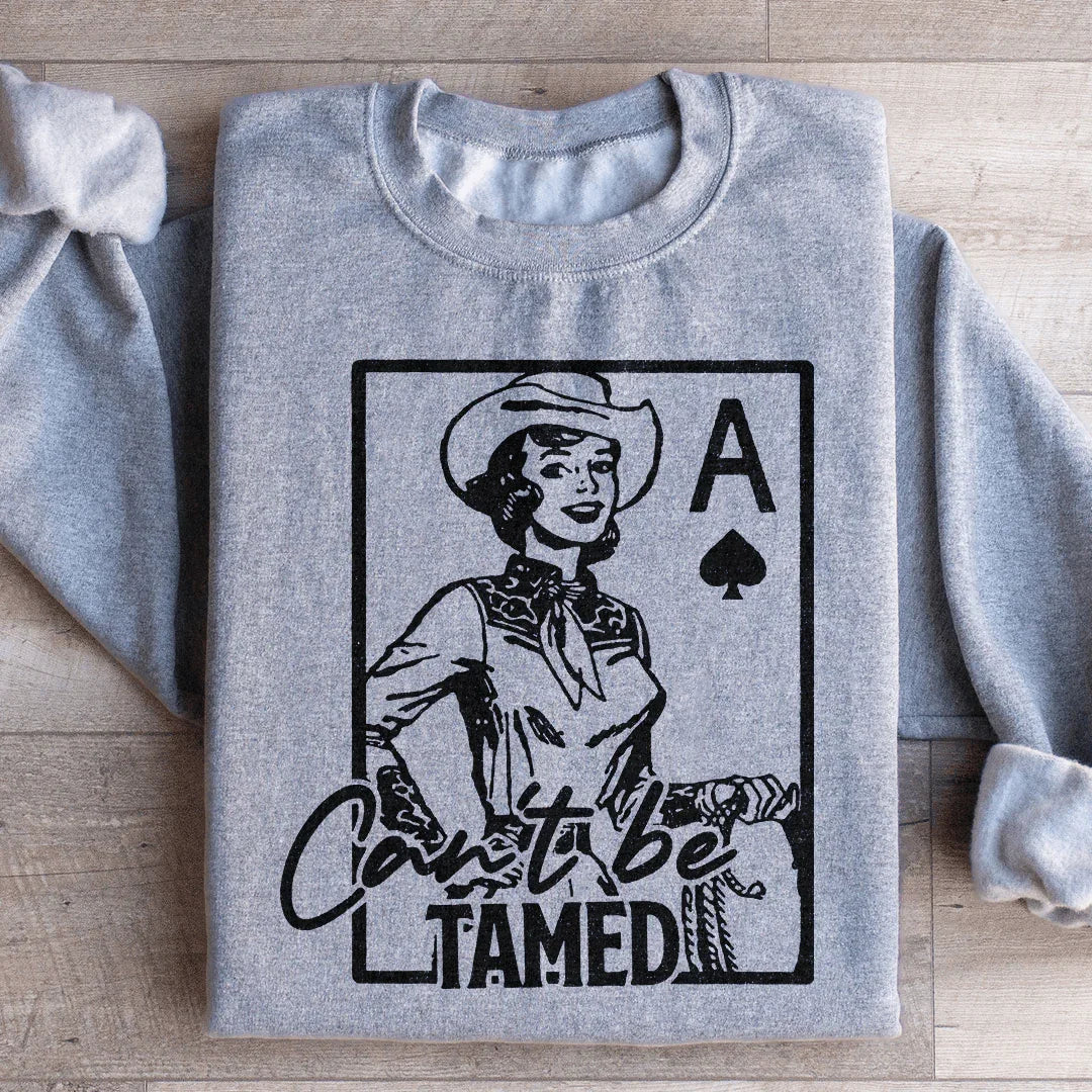 Can't Be Tamed Sweatshirt - WonderingCloth