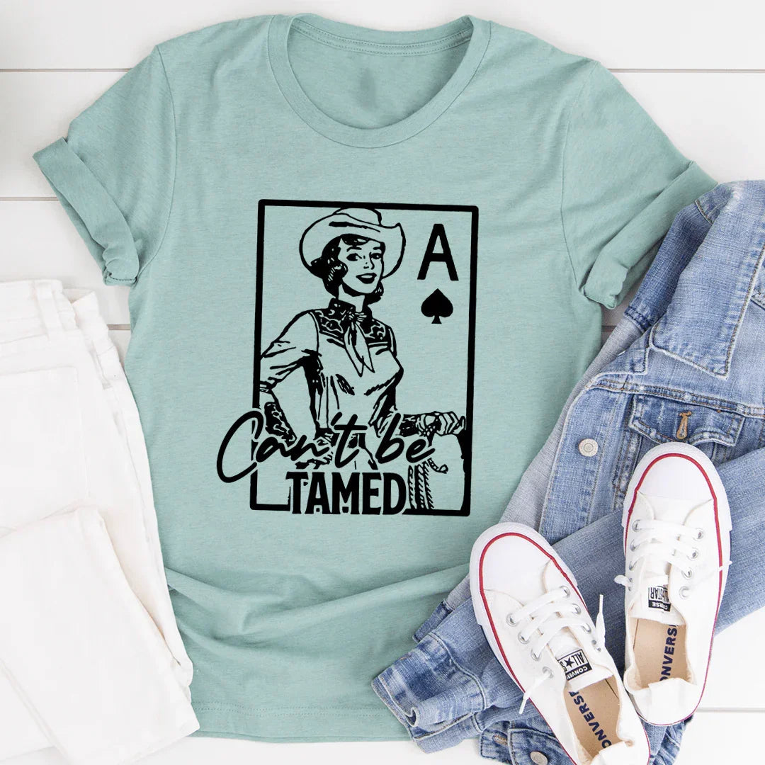 Can't Be Tamed Tee - WonderingCloth