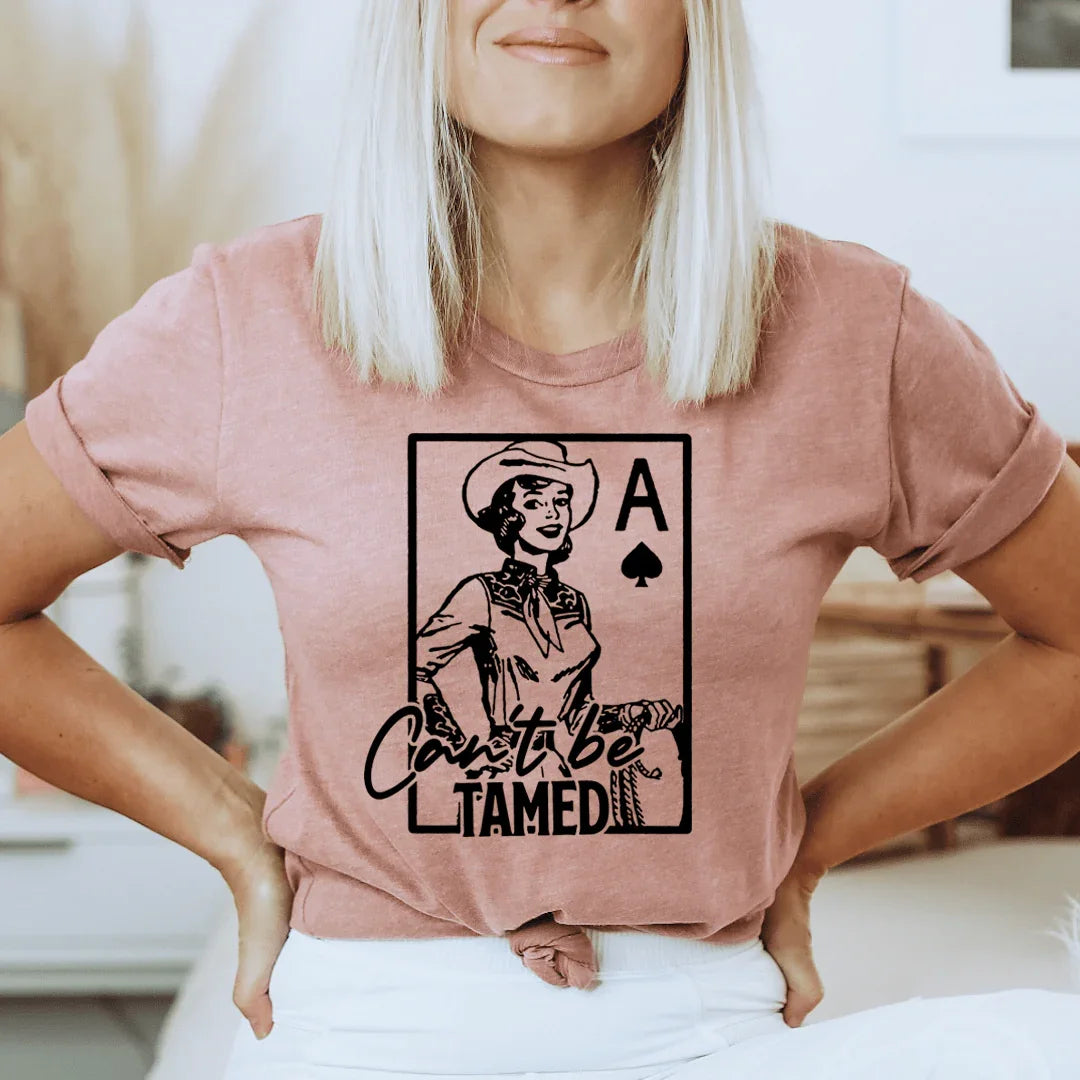 Can't Be Tamed Tee - WonderingCloth