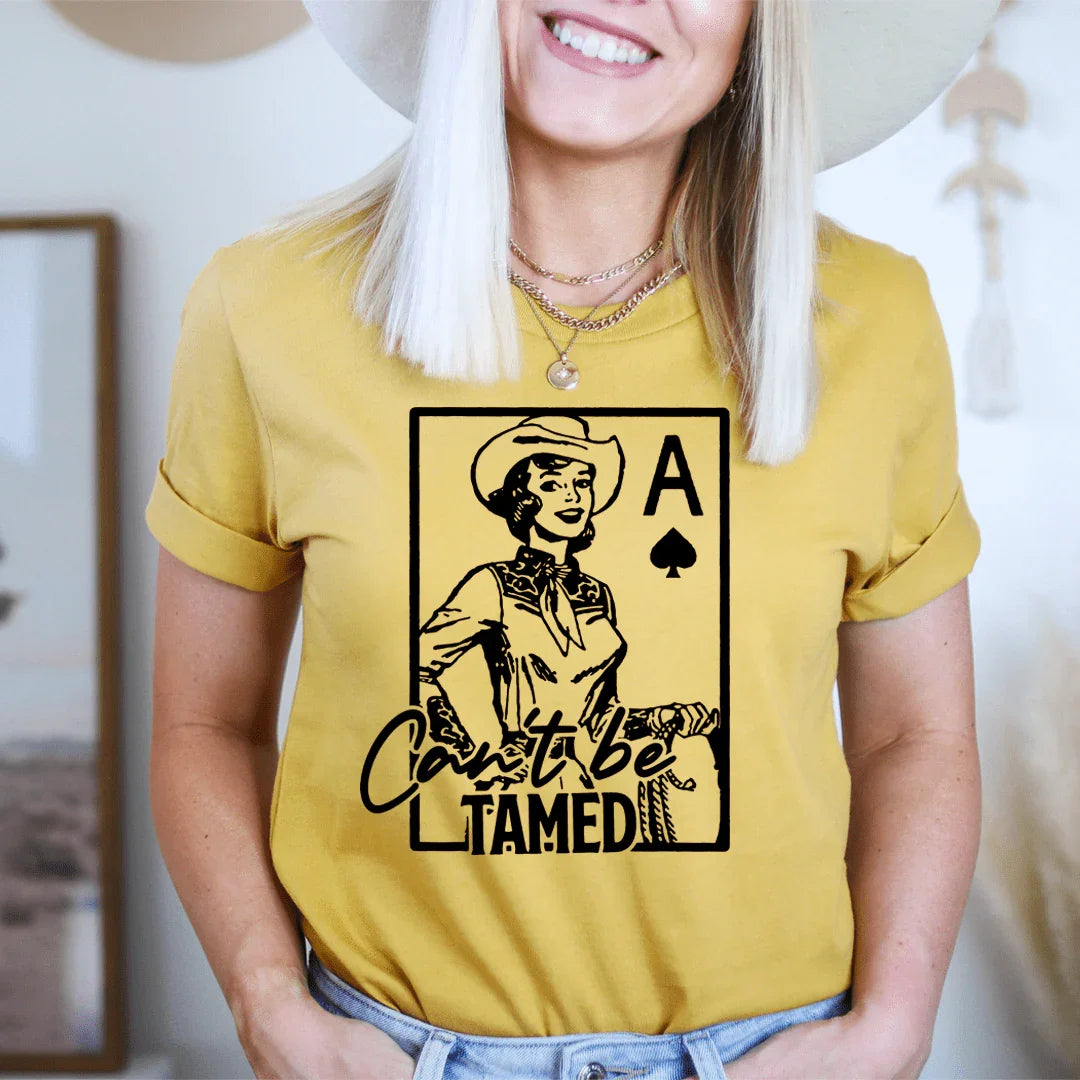 Can't Be Tamed Tee - WonderingCloth