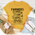 Can't Get Drunk Without Farmers Tee - WonderingCloth