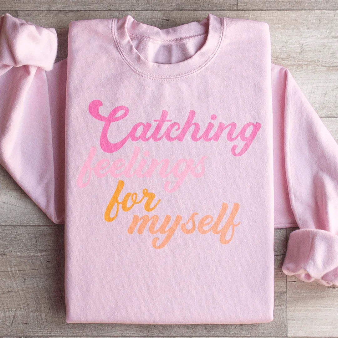 Catching Feelings Sweatshirt - WonderingCloth