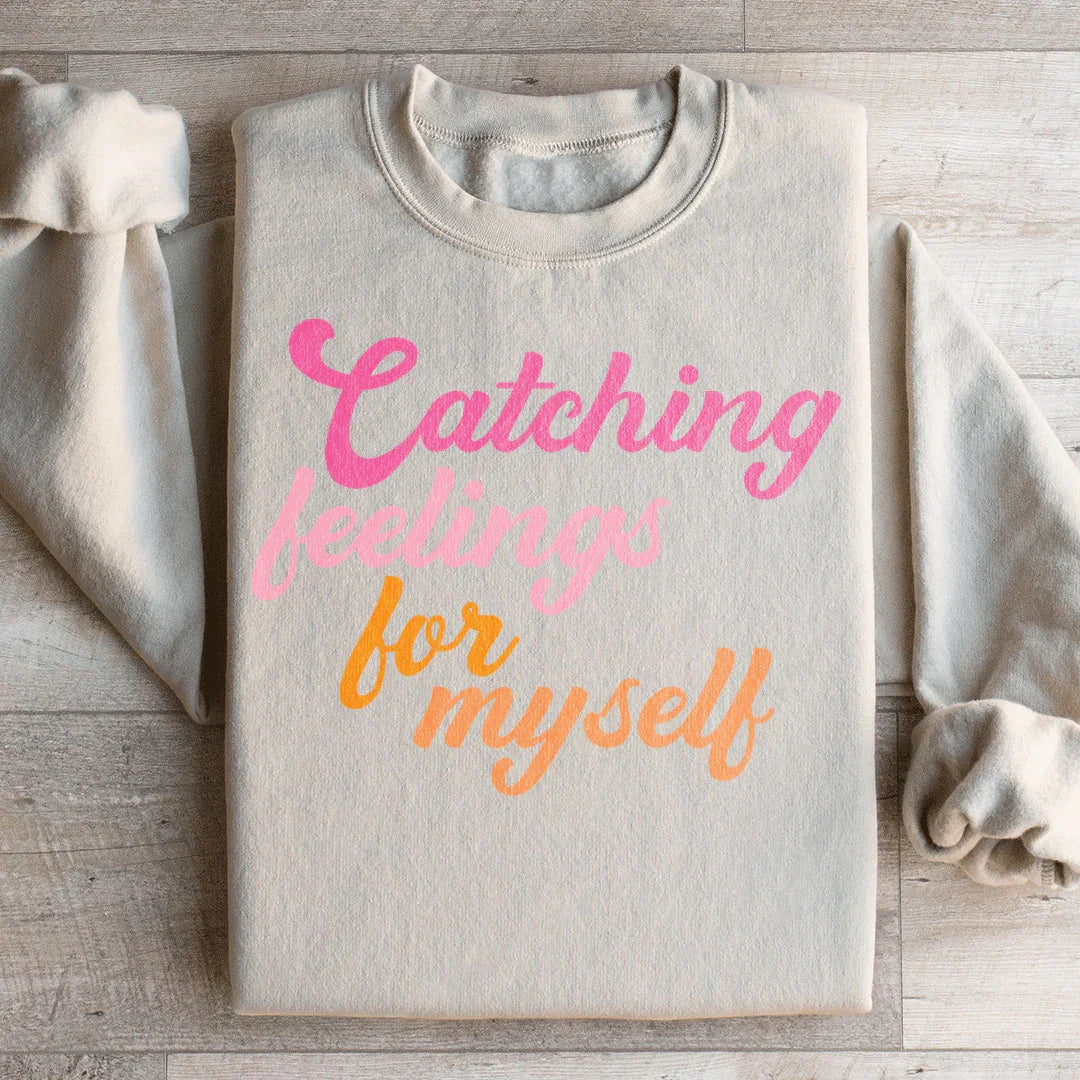 Catching Feelings Sweatshirt - WonderingCloth