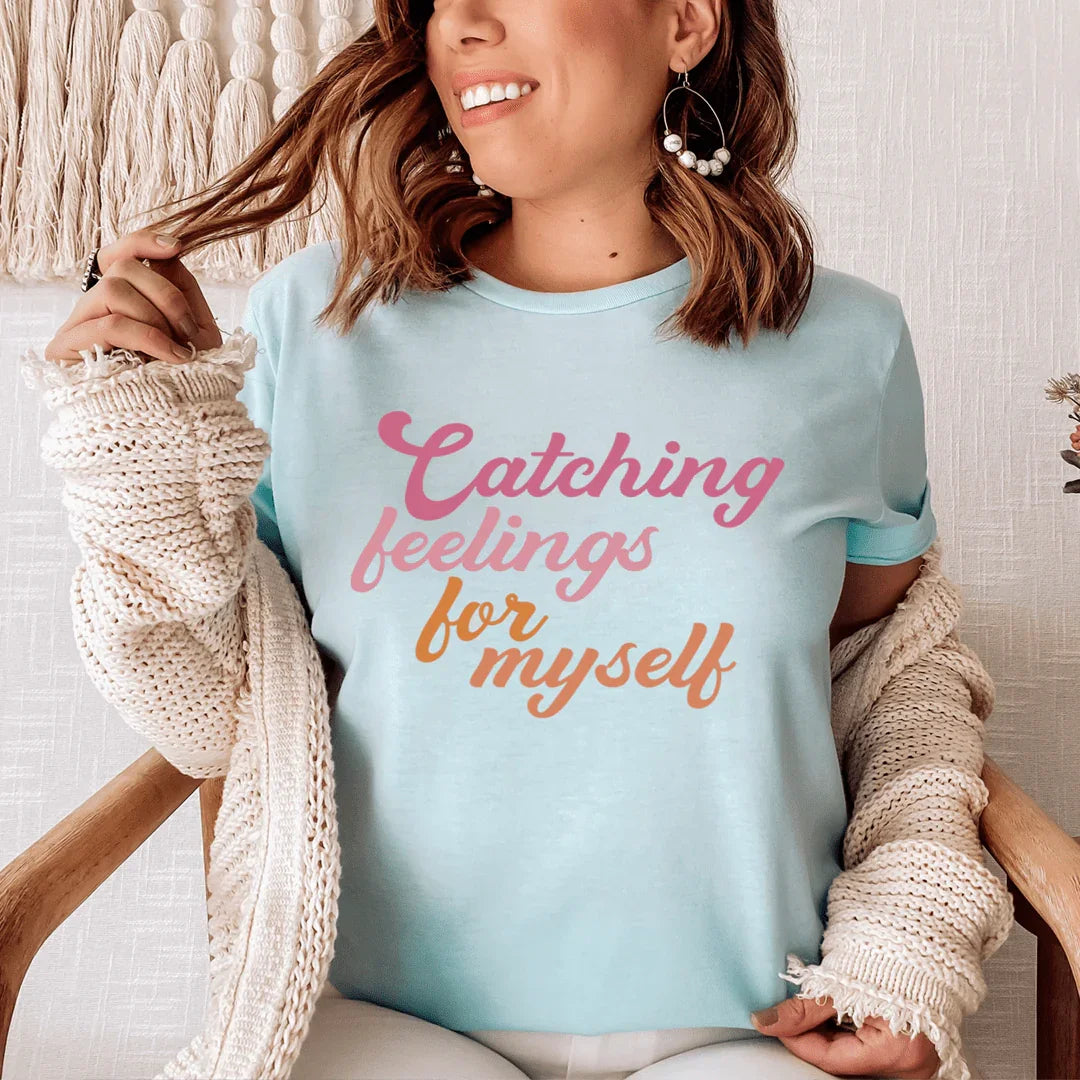Catching Feelings Tee - WonderingCloth