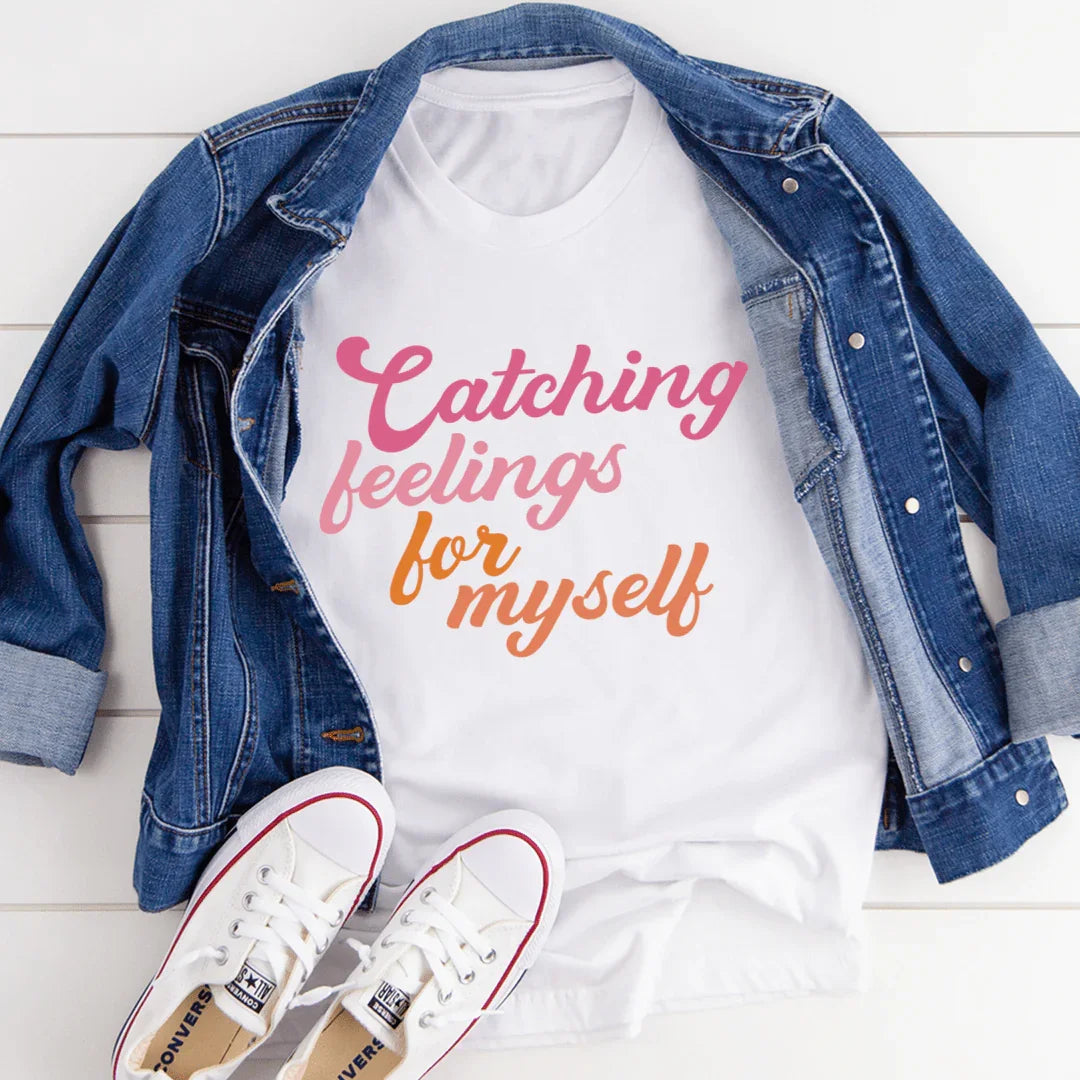 Catching Feelings Tee - WonderingCloth