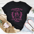 Champagne Problems Cocktail Club Tee - WonderingCloth