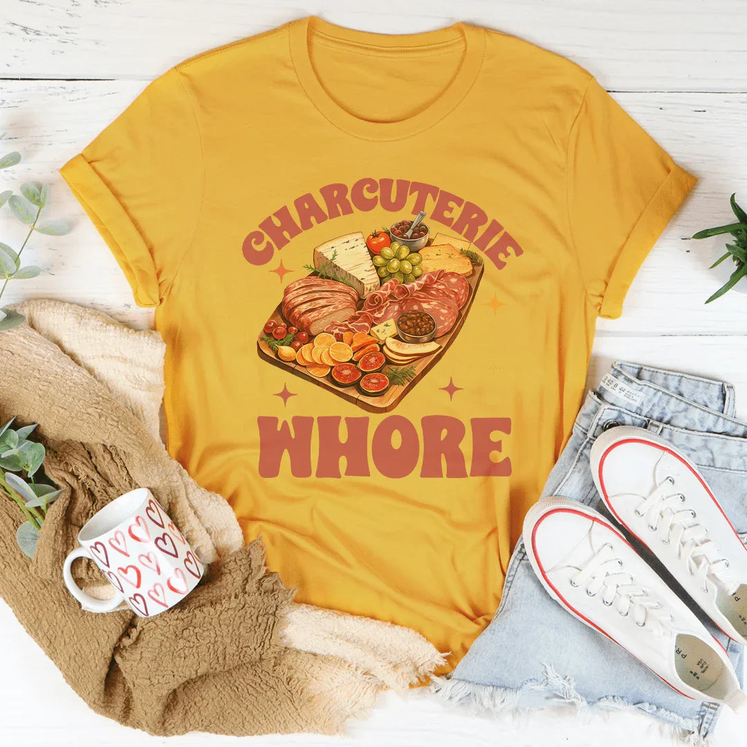 Charcuterie Whore Tee - WonderingCloth