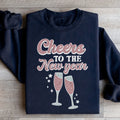 Cheers To The New Year Sweatshirt - WonderingCloth