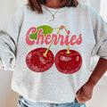 Cherries Sweatshirt - WonderingCloth