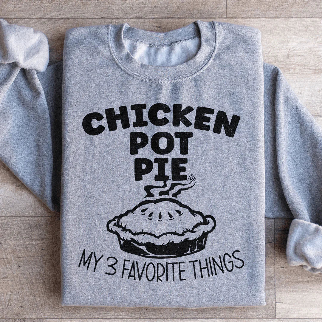 Chicken Pot Pie Sweatshirt - WonderingCloth