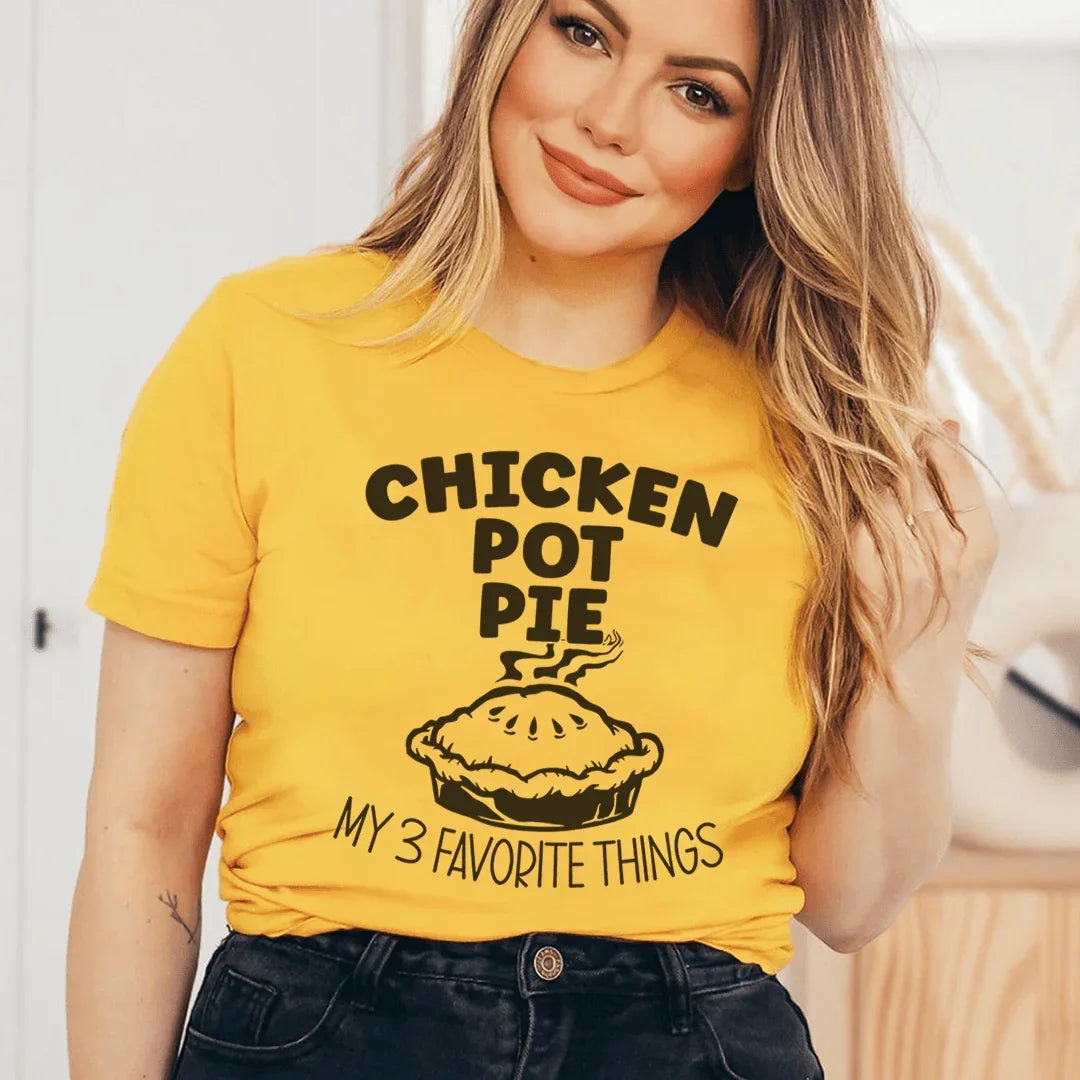 Chicken Pot Pie Tee - WonderingCloth