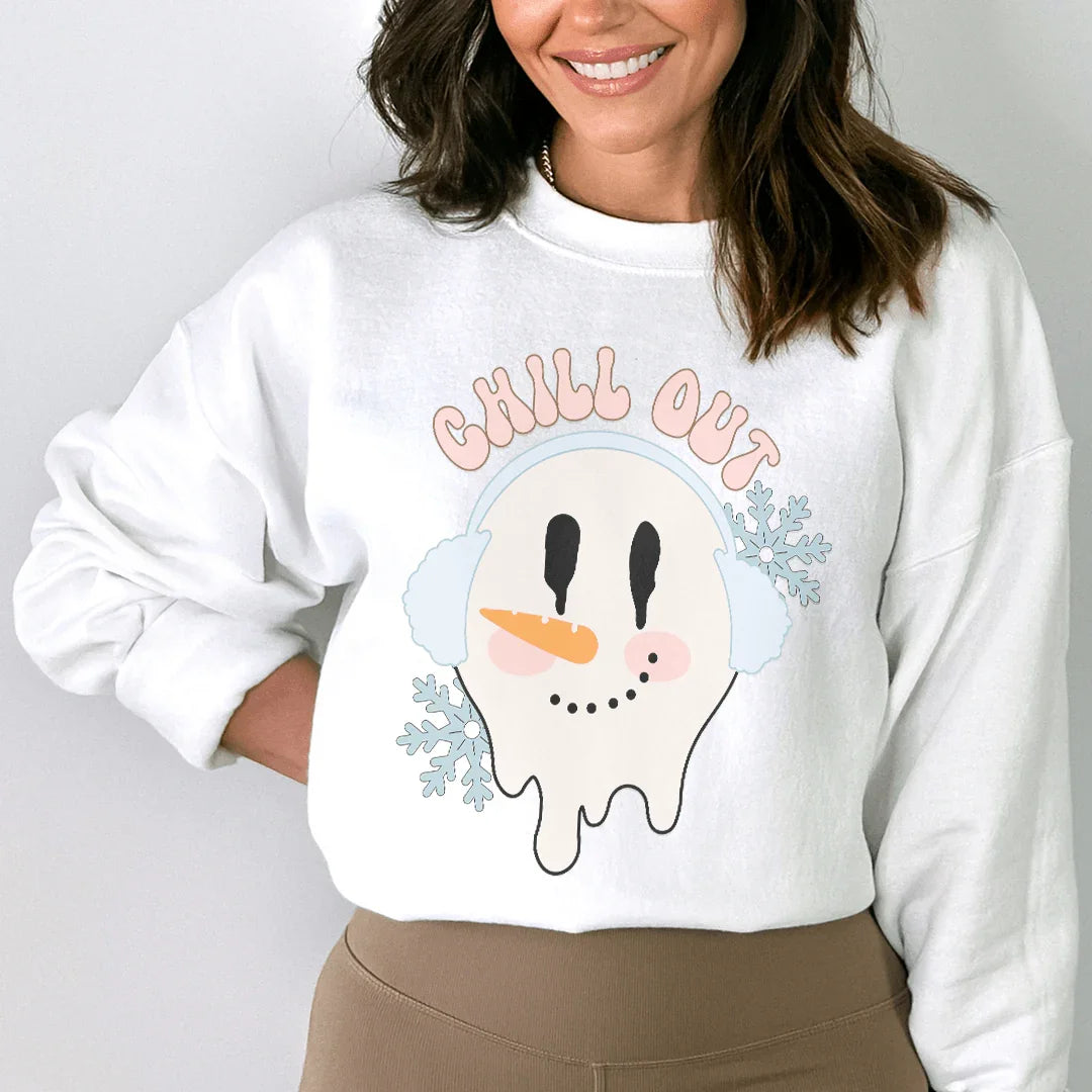 Chill Out Sweatshirt - WonderingCloth