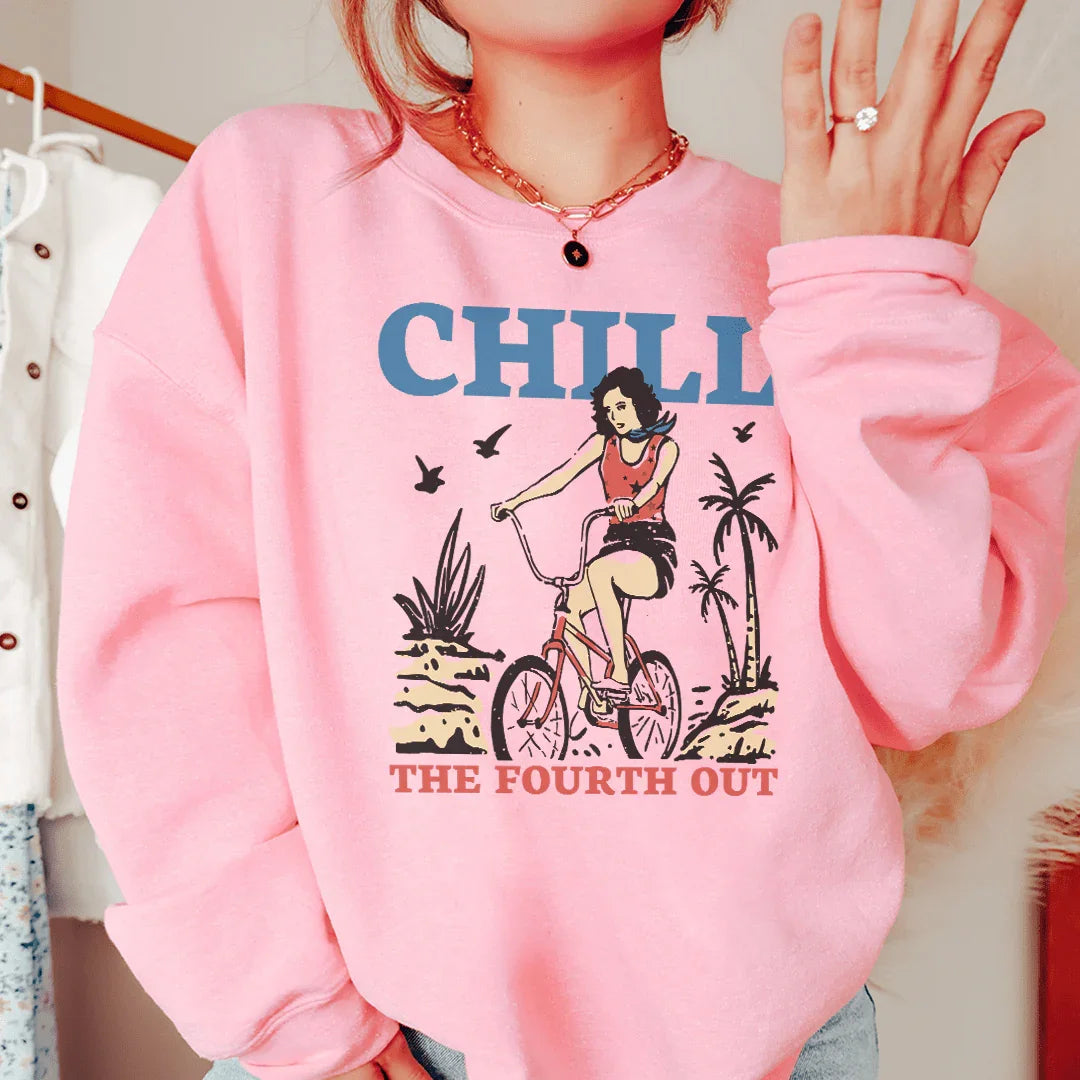 Chill The Fourth Out Tee - WonderingCloth
