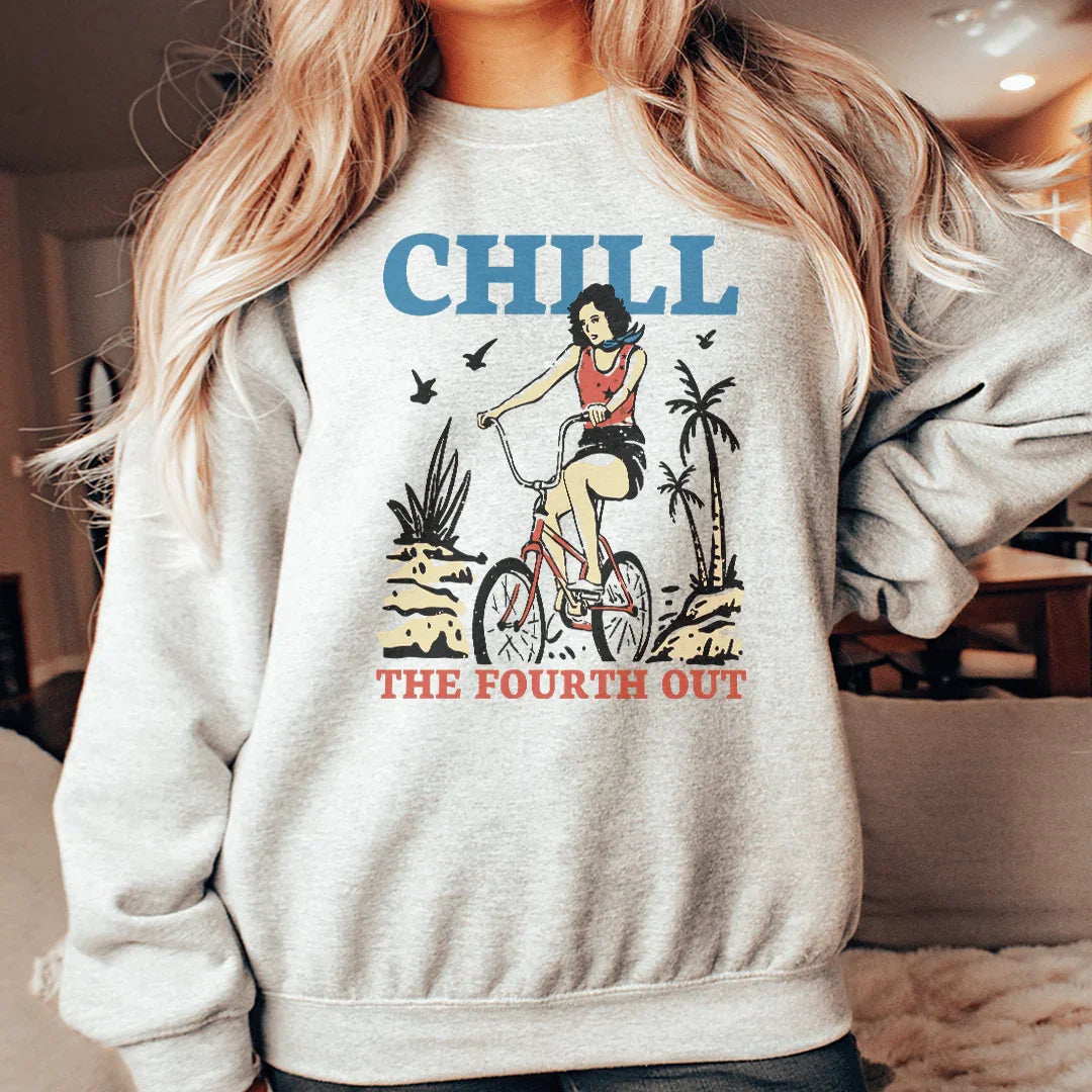 Chill The Fourth Out Tee - WonderingCloth