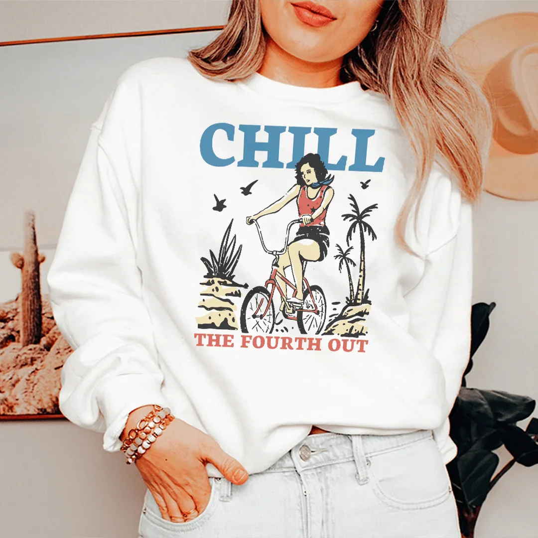 Chill The Fourth Out Tee - WonderingCloth