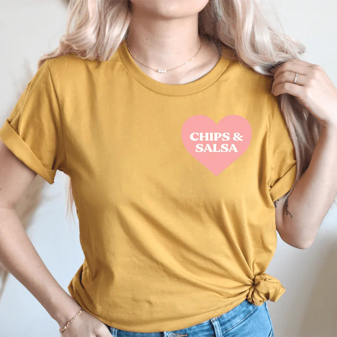 Chips & Salsa Tee - WonderingCloth