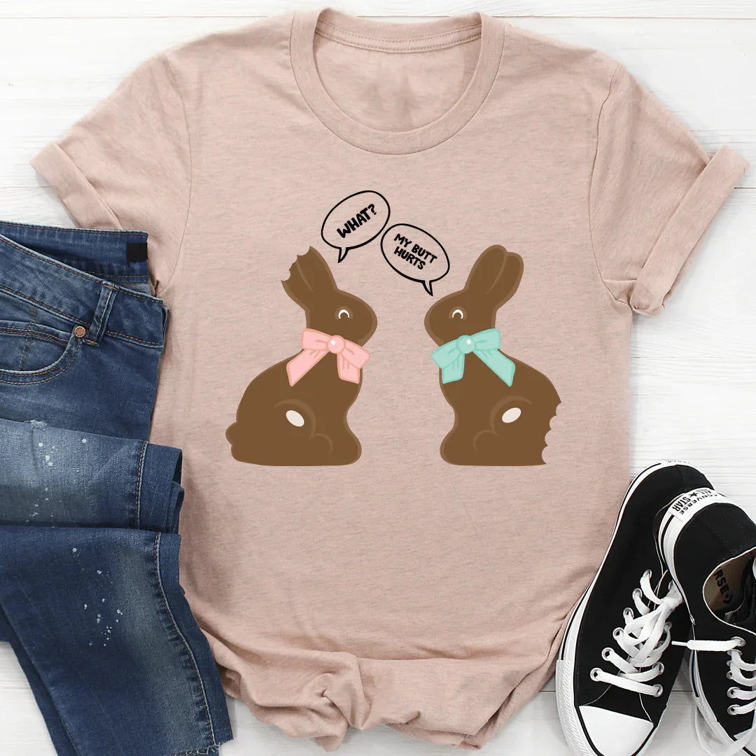 Chocolate Bunny Tee - WonderingCloth