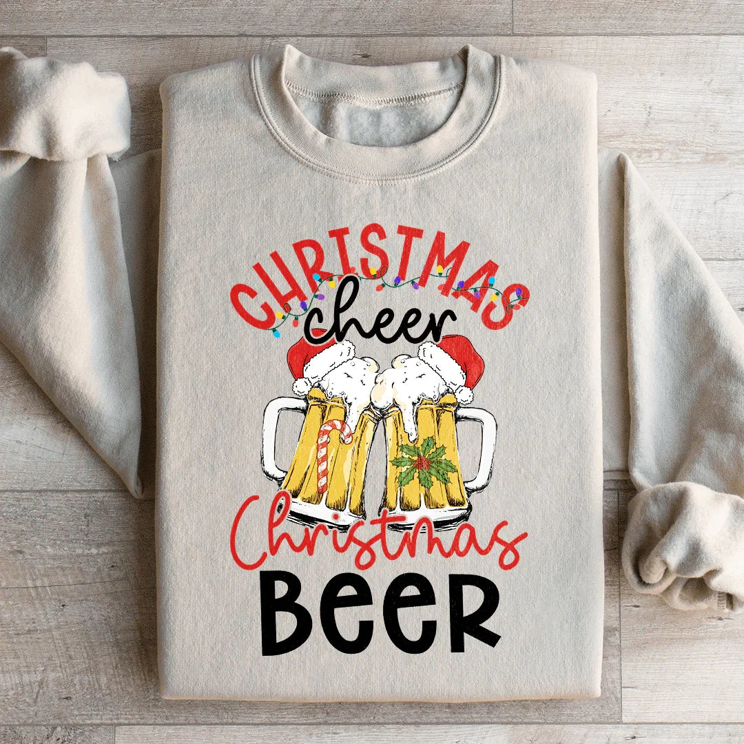 Christmas Beer Sweatshirt - WonderingCloth