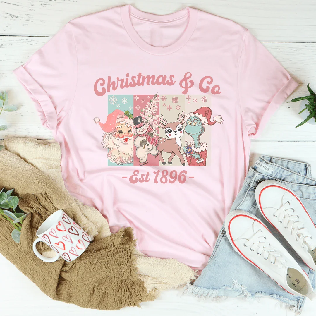 Christmas & Co Est 1896 Tee - WonderingCloth