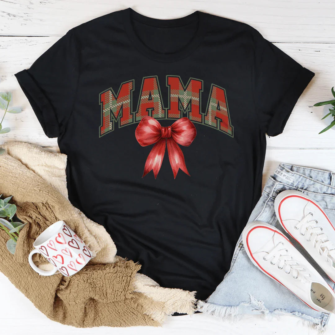 Christmas Mama Tee - WonderingCloth