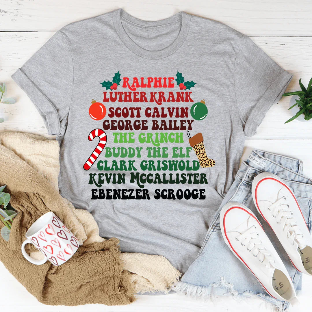 Christmas Movies Tee - WonderingCloth