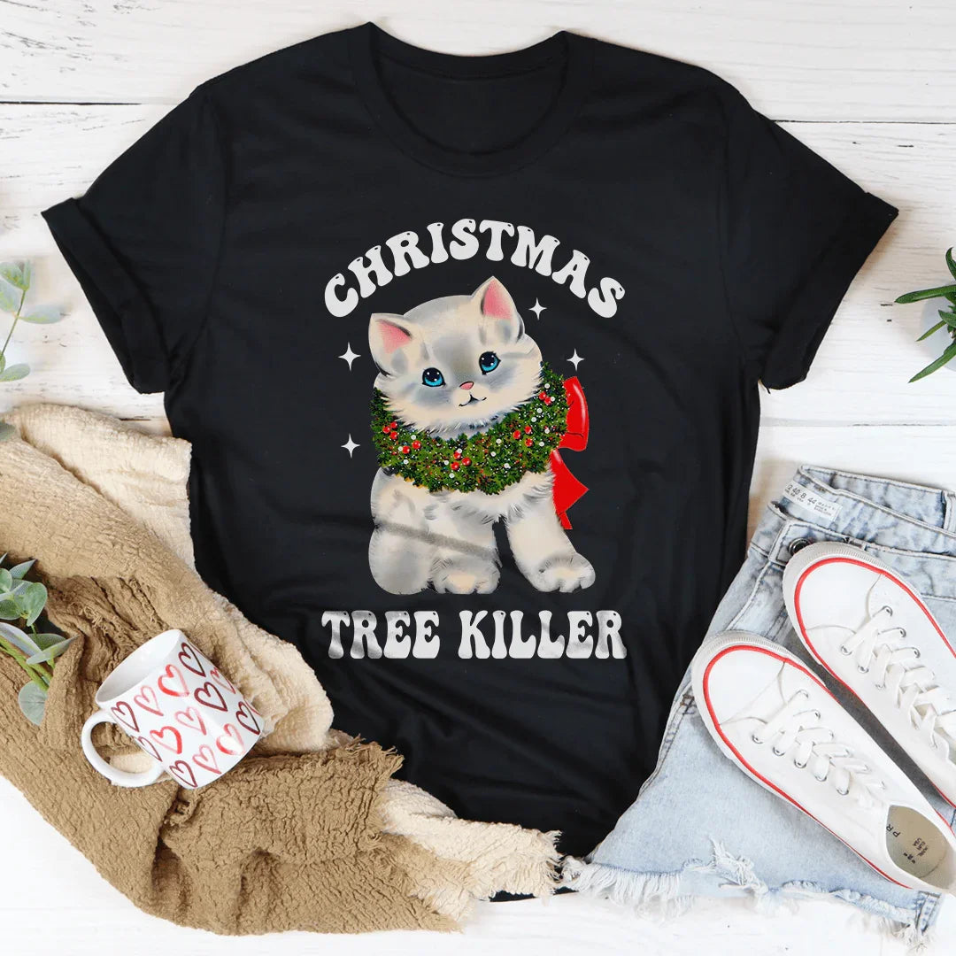 Christmas Tree Killer Tee - WonderingCloth