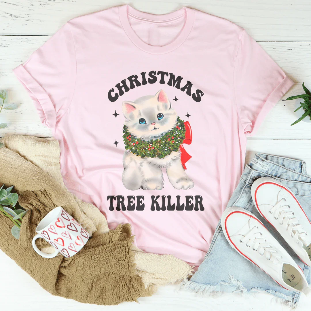 Christmas Tree Killer Tee - WonderingCloth