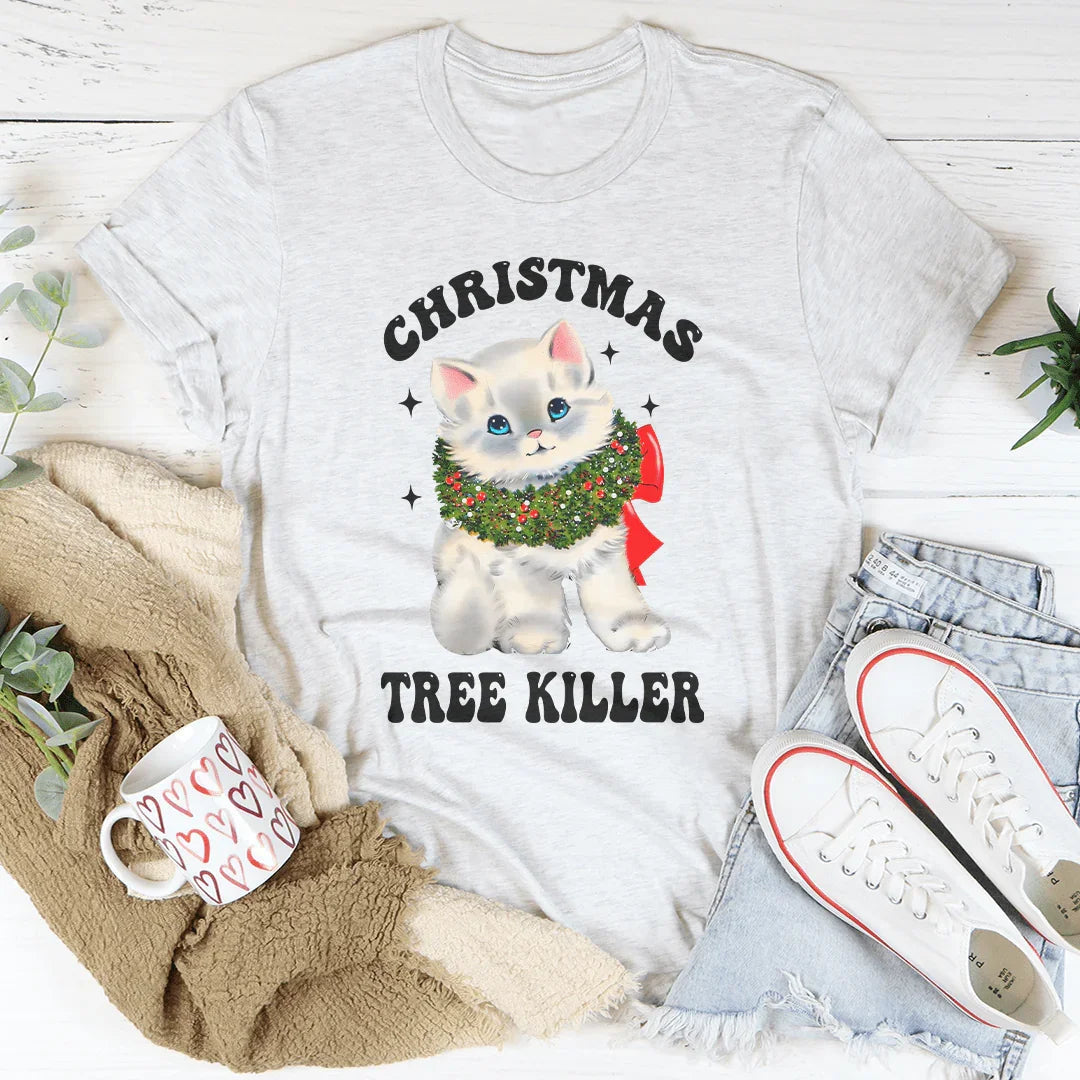 Christmas Tree Killer Tee - WonderingCloth