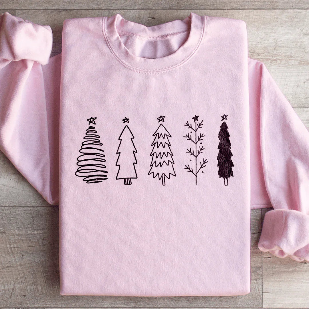 Christmas Trees Sweatshirt - WonderingCloth