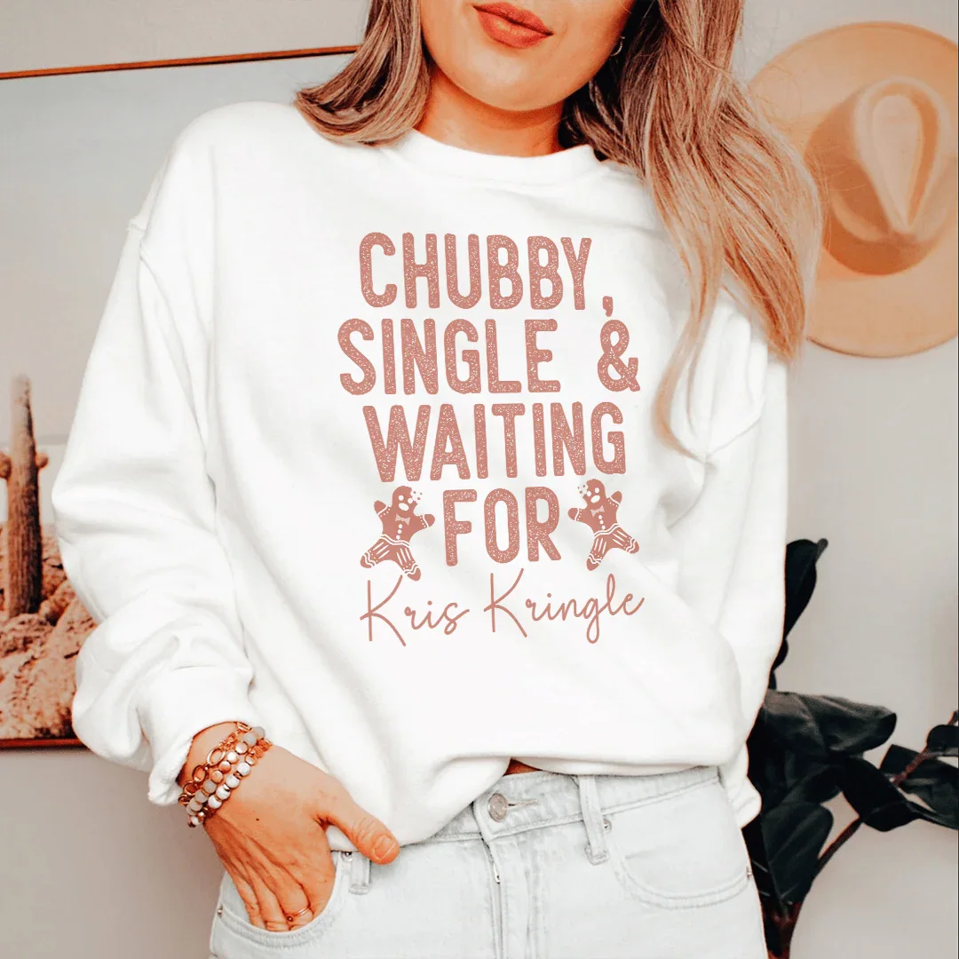 Chubby Single & Waiting Sweatshirt - WonderingCloth