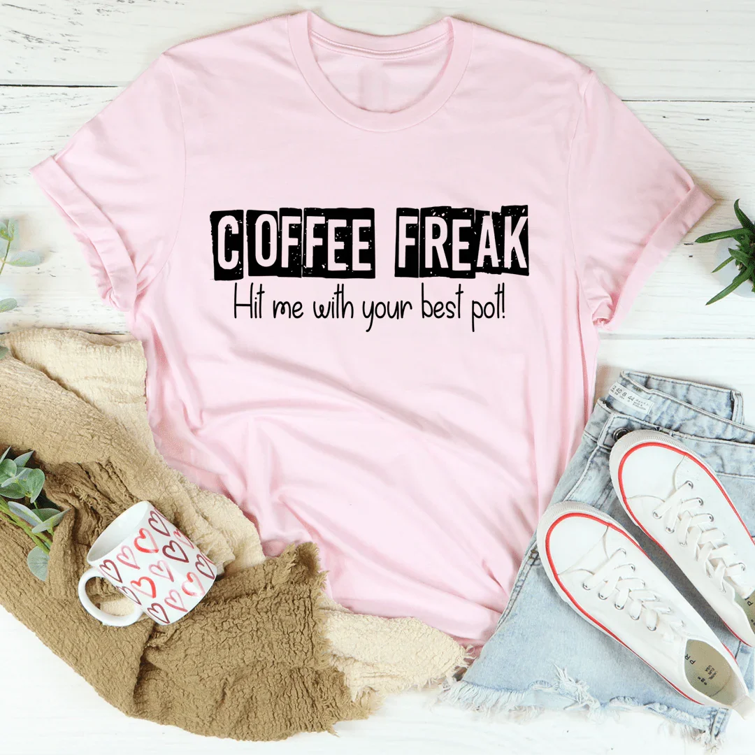 Coffee Freak Tee - WonderingCloth