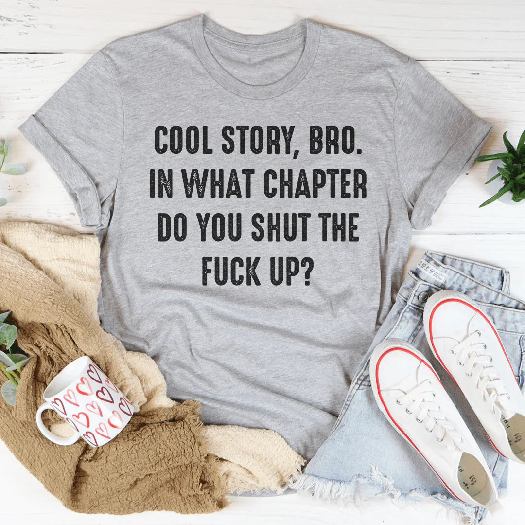 Cool Story Tee - WonderingCloth