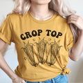 Corn Crop Top Tee - WonderingCloth