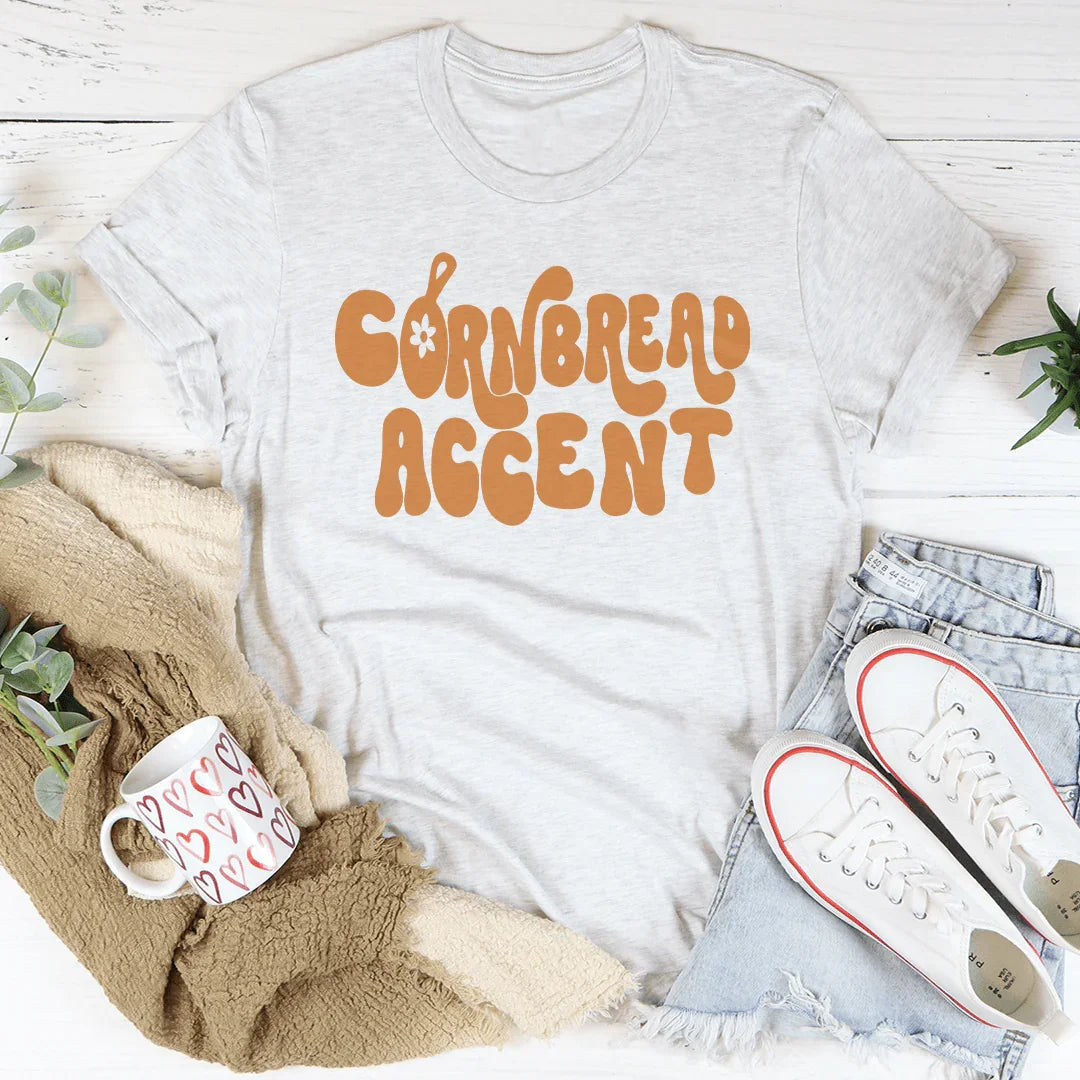 Cornbread Accent Tee - WonderingCloth