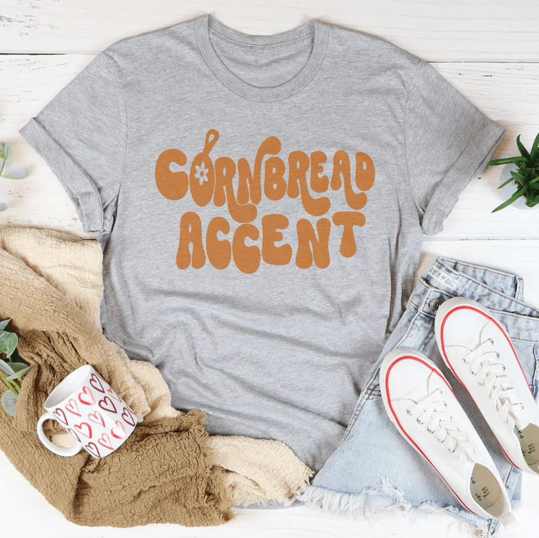 Cornbread Accent Tee - WonderingCloth