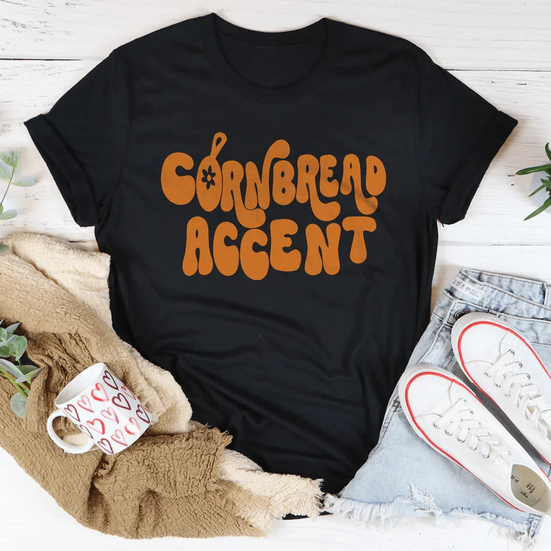 Cornbread Accent Tee - WonderingCloth